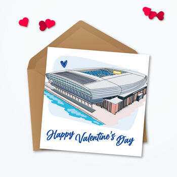 Valentines Everton, Hill Dickinson Personalised Card, 3 of 5