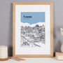 Personalised Florence Print, thumbnail 8 of 10