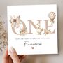 Silly Goose 1st Birthday Card, Neutral Birthday Card For Daughter, Niece,Granddaughter,Any Relationship, thumbnail 1 of 3