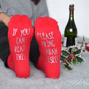 personalised please bring prosecco socks by alphs (alphabet interiors ...