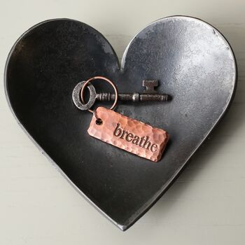 Motivational Copper Tag Keyring, 3 of 5