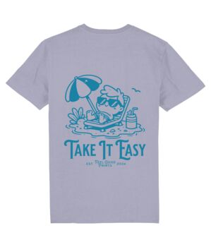 Take It Easy Unisex Graphic T Shirt, 8 of 10