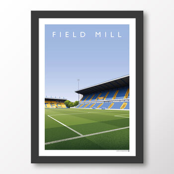 Mansfield Town Field Mill Ian Greaves Stand Poster, 7 of 7