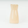 Large Handmade Stoneware Pink Bouquet Vase For Flowers, thumbnail 1 of 4