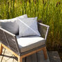 Oak Leaf Outdoor Cushion For Garden Furniture, thumbnail 7 of 8