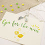 'Gin For The Win' Necklace, thumbnail 1 of 5