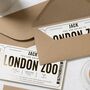 Personalised London Zoo Gift Voucher For Kids Birthday, thumbnail 8 of 9