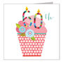 Cupcake 60th Birthday Card, thumbnail 2 of 4