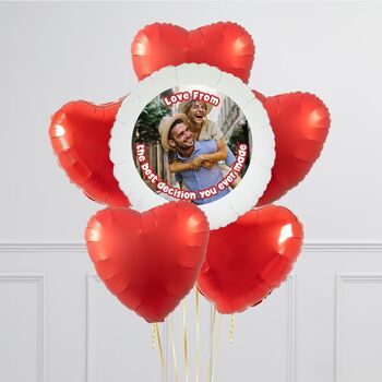Personalised Best Decision Valentine's Photo Balloon, 3 of 6
