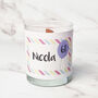 Personalised Birthday Cake Sprinkles Scented Candle, thumbnail 7 of 11