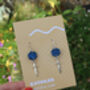 D20 Dice And Sword Surgical Steel Earrings, thumbnail 5 of 7