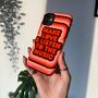 Make Love Phone Case Durable iPhone Samsung Mobile Cover, thumbnail 1 of 10