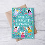 Any Age Fairy Birthday Card, Girls Age Birthday Card, thumbnail 2 of 8