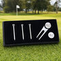 Personalised Golf Marker Pitch Repairer And Tee Set, thumbnail 2 of 6