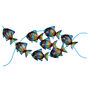 Tropical Fish Metal Wall Sculpture 70cm Coastal Décor, thumbnail 7 of 12