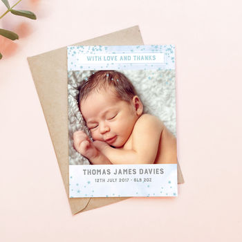 Star New Baby Thank You Cards, 2 of 2