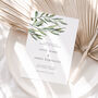 Personalised Olive Branch Invitation, thumbnail 1 of 2