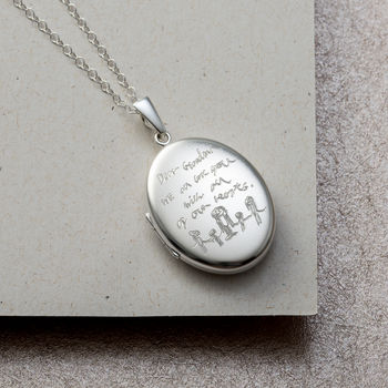 Personalised My Favourite Drawing Locket, 6 of 11