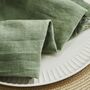 Personalised Rosemary Linen Napkin, thumbnail 2 of 3