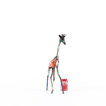 Colourful Giraffe Metal Sculpture, 12 of 12