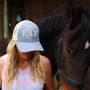 Horse Riding Equestrian Baseball Cap, thumbnail 7 of 9