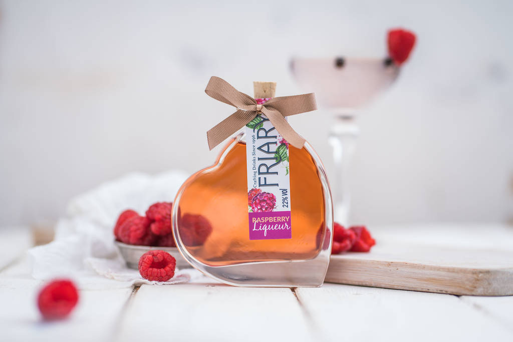 Raspberry Vodka Love Heart By Friary Drinks