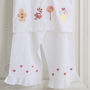 Girl's Personalised Gingerbread Cotton Pj's, thumbnail 3 of 5