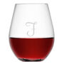 Personalised Stemless Red Wine Glass, thumbnail 2 of 3