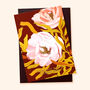 Floral Botanical Encouragement Card 'Flowers Grow', thumbnail 3 of 3