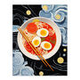 Noodles And Doodles Ramen Food Kitchen Wall Art Print, thumbnail 6 of 6