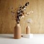 Large Natural Wood 'Bottle' Vase For Dried Flowers, thumbnail 1 of 10