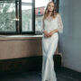 Beaded Bridal Top | Sequined Wedding Dress Topper, thumbnail 8 of 11