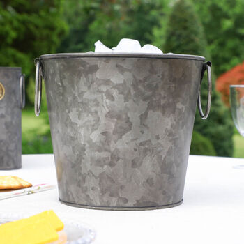 Luxury Galvanised Bottle Ice Bucket, 5 of 5