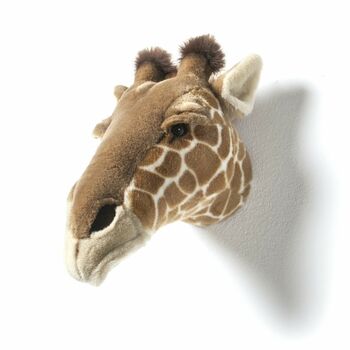 Giraffe Animal Wall Trophy Head, 2 of 3