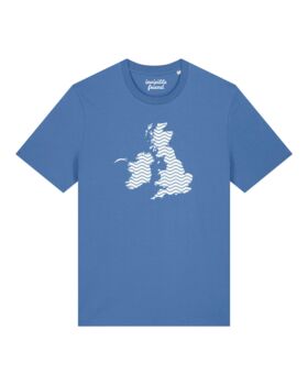 British Isles Wild Swimming Organic T Shirt, 2 of 3