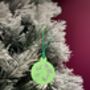 Neon Jesmonite Christmas Bauble 10 Colour Options, thumbnail 5 of 8