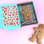 Personalised Gingerbread Man Valentines Letterbox Gift, thumbnail 4 of 4