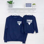 'Legend' Father And Son Sweatshirt Set, thumbnail 2 of 3