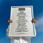 Oasis 2025 Setlist Print, thumbnail 3 of 8