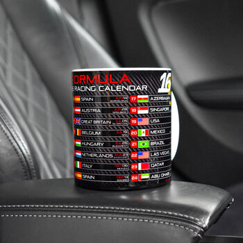 Formula 2026 Racing Calendar Mug Sf Edition Hamilton And Leclerc, 2 of 4