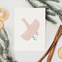 Peace And Joy Christmas Card, thumbnail 2 of 3