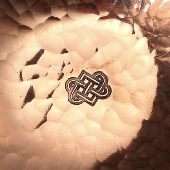 9th Anniversary Gift, Copper Decorative Bowl Small, 4 of 10