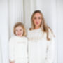 Pageboy, Bridesmaid And Flowergirl Embroidered Jumpers, thumbnail 3 of 9