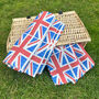 Union Jack Linen Napkin Sets, thumbnail 1 of 5