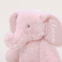 Personalised Pink Elephant Soft Toy, thumbnail 4 of 5
