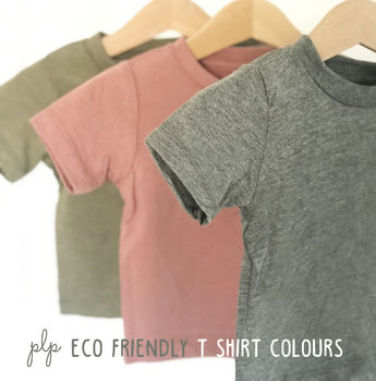 Baby's Personalised Eco Friendly T Shirt, 4 of 5