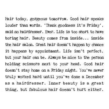 Hairdresser Gift Print, 2 of 7