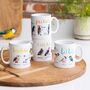 Set Of Four Bird Mugs: Tits, Boobies, Cocks And Peckers, thumbnail 1 of 10