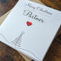Personalised Handmade Christmas Card For Special Partner, thumbnail 4 of 4