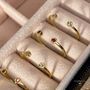 Silver Birthstone Stacking Rings Christmas Gifts, thumbnail 4 of 7